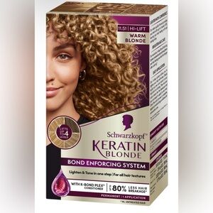 Schwarzkopf Hair Color Warm Blonde 11.51 HI-LIFT Keratin Blonde Bond Enforcing